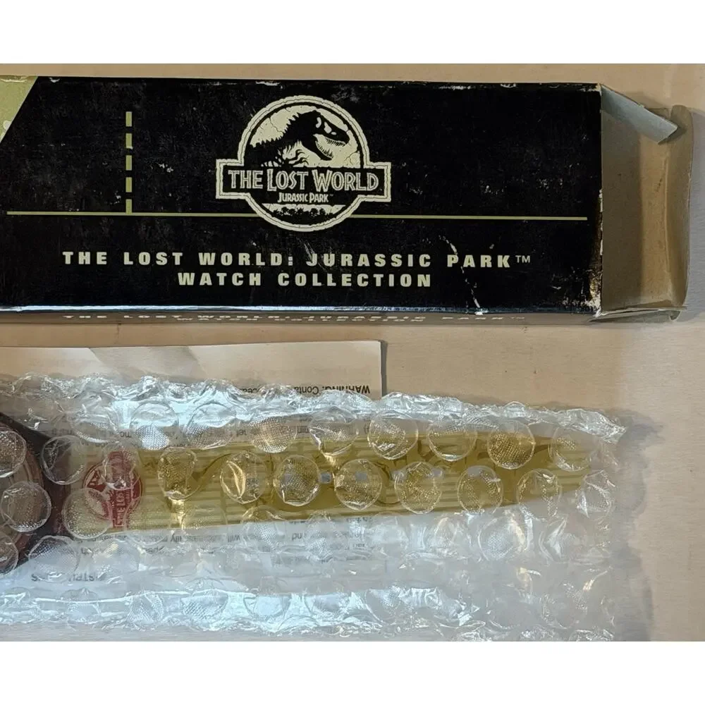1997 Burger King Watch Vintage Jurassic Park Something Has Survived NIB untested